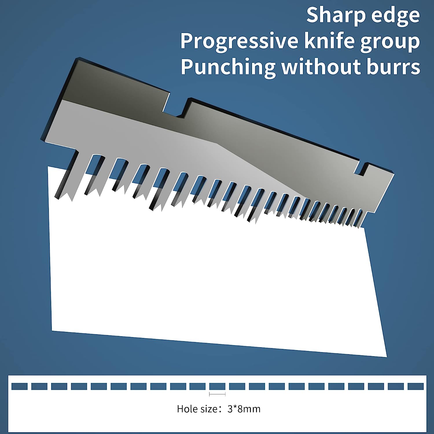 Binding Machine, BDKING Comb Binding Machine, 21 Holes, 450 Pages, with 100 PCS 3/8 '' Comb Binding spines, Suitable for Letter Size, A4, B5,A5 or Smaller Office documents - Image 3